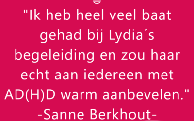 Wat zeggen anderen: Sanne Berkhout
